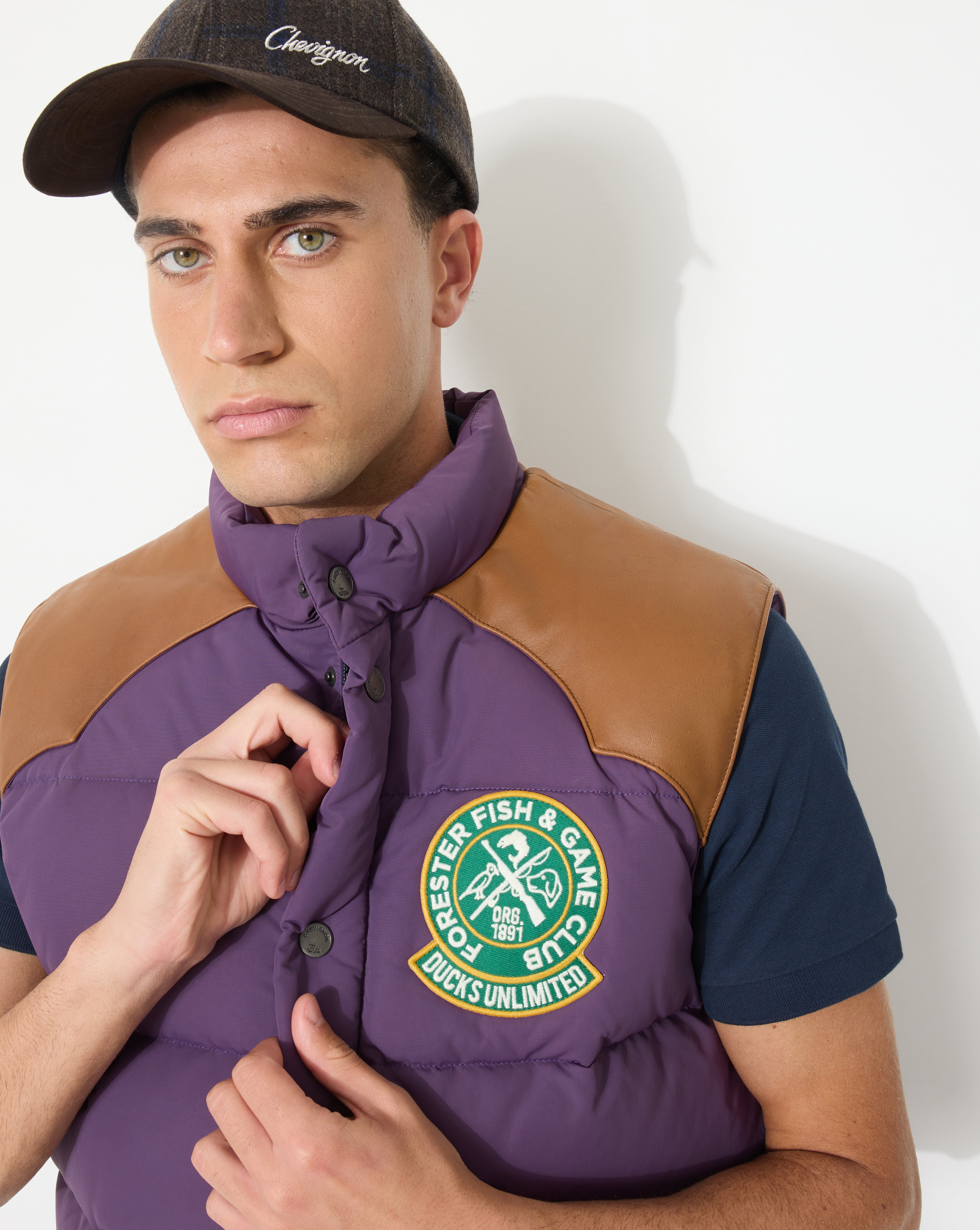 TOGS 1984 PURPLE DOWN JACKET