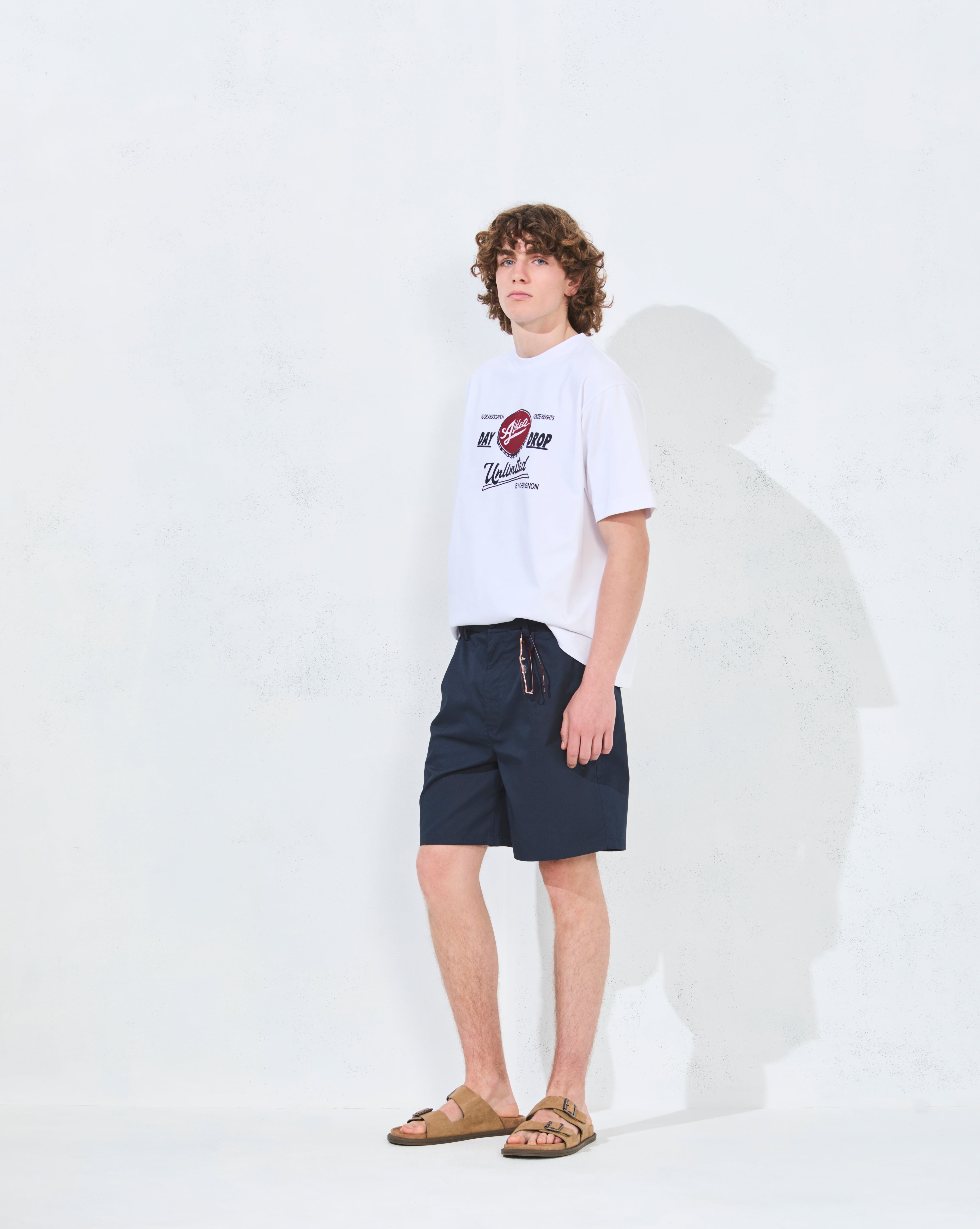 SHORT DUCK FOLD IVANA BLEU