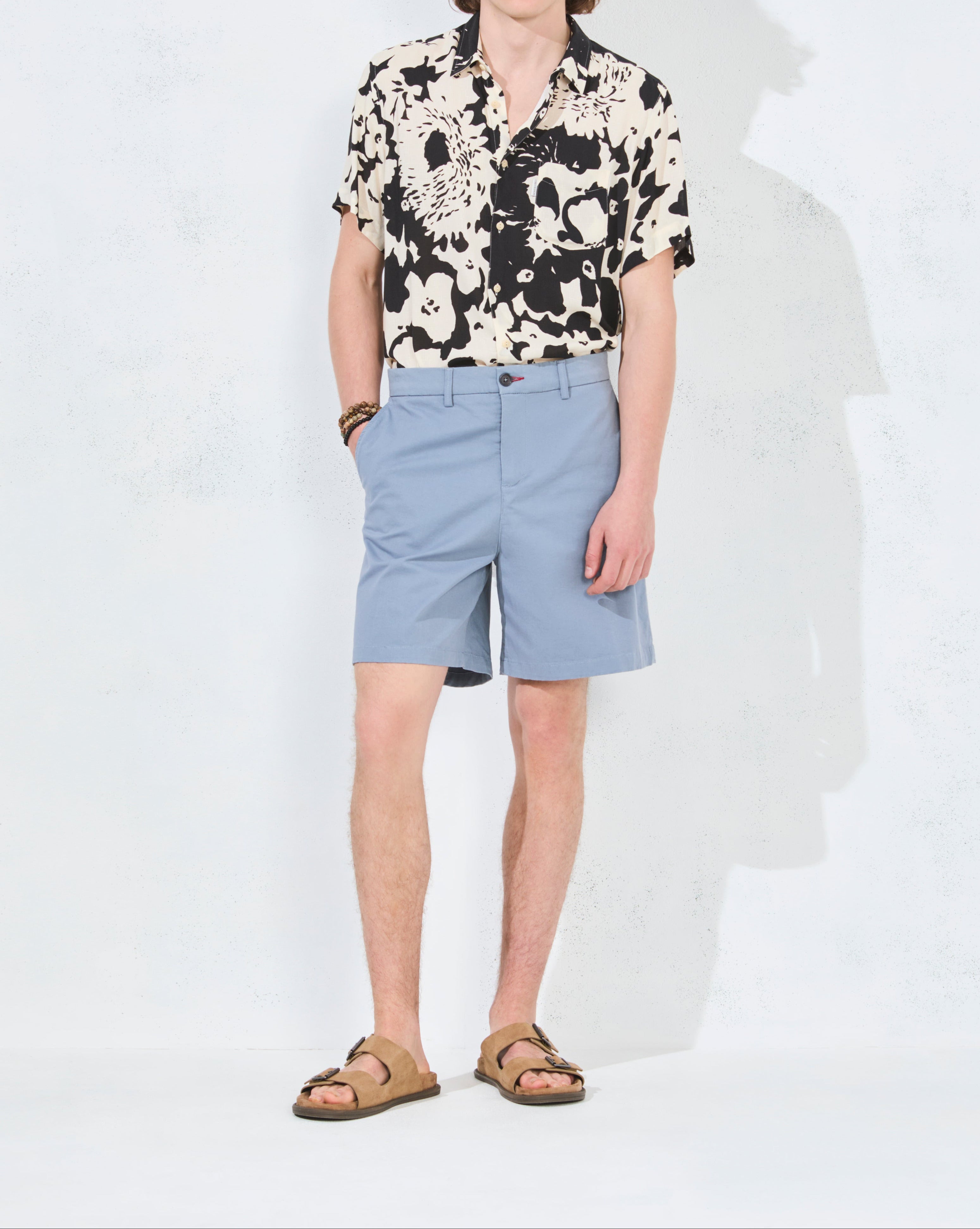SHORT DUCK BLEU