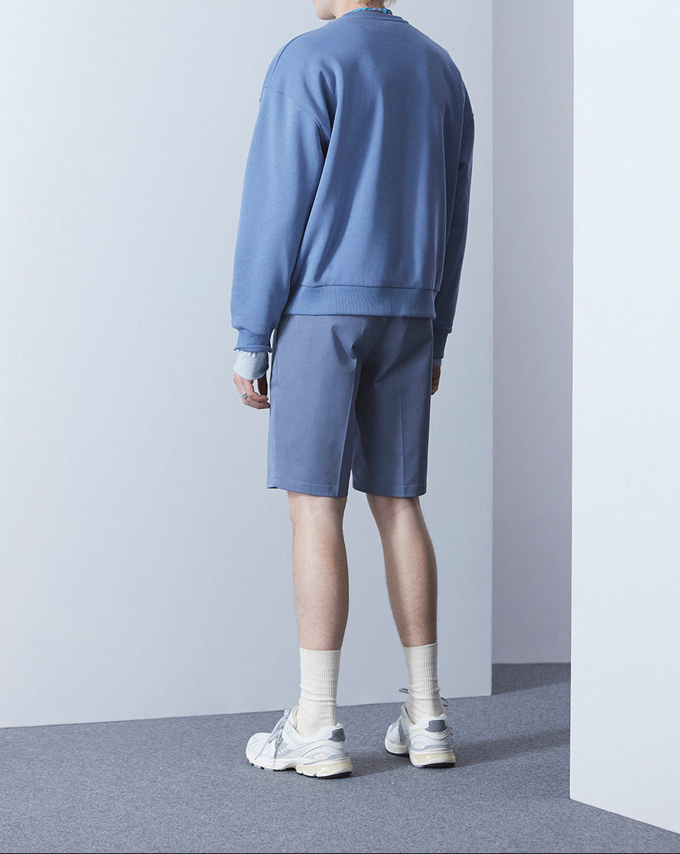BLUE OVERSIZED SWEATSHIRT
