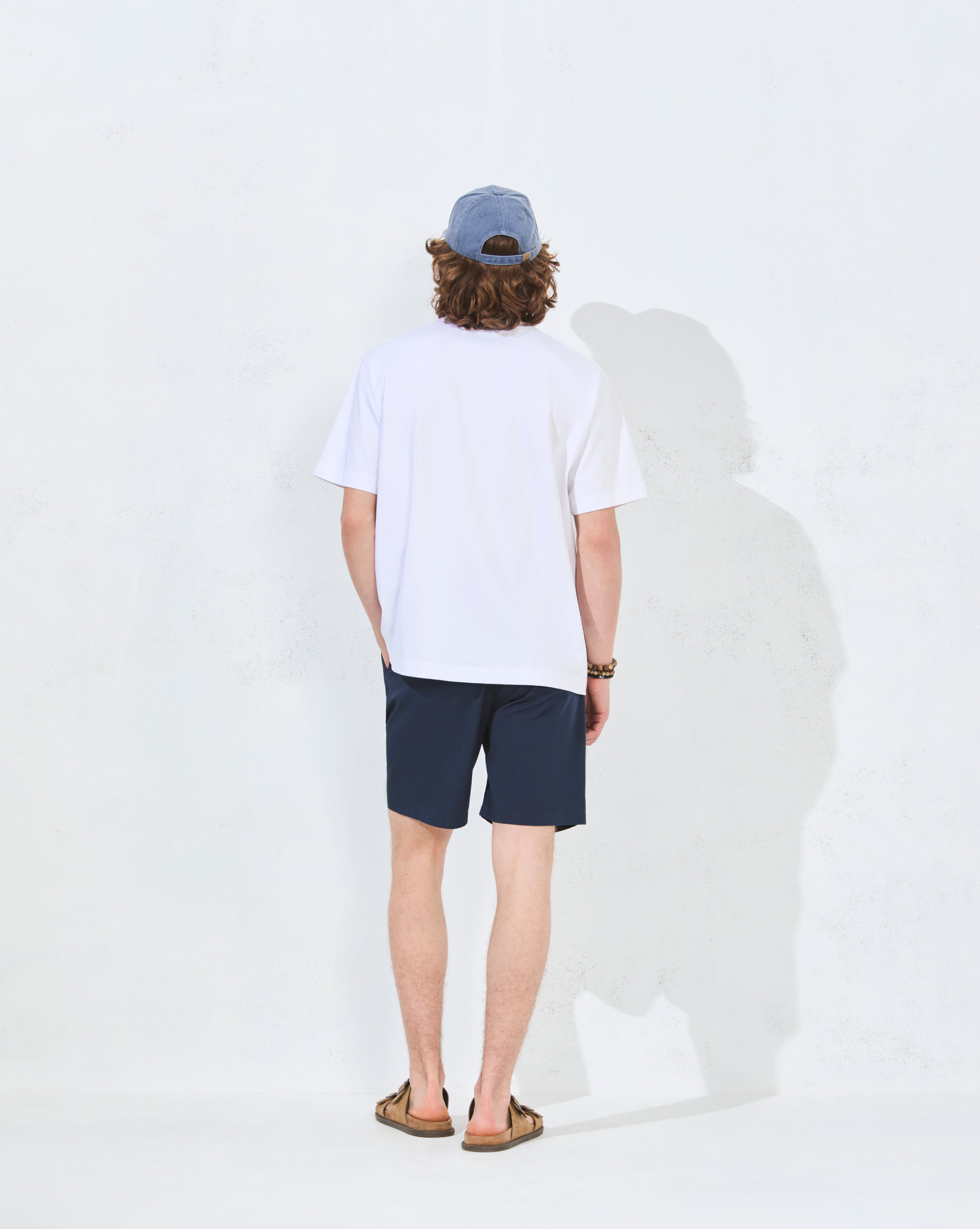 T-SHIRT CITY TEE OVERSIZE BLANC