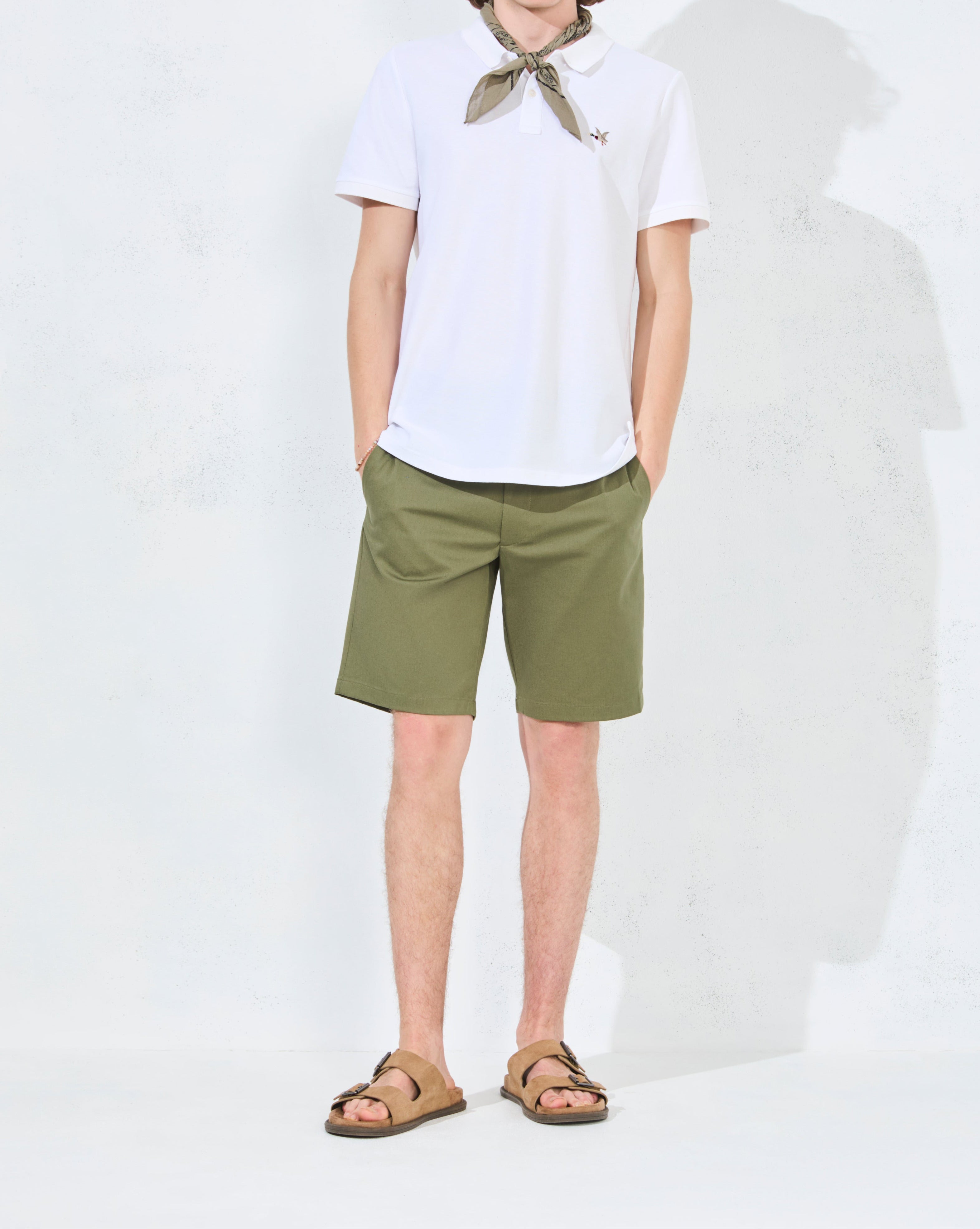 TOG'S WHITE POLO SHIRT