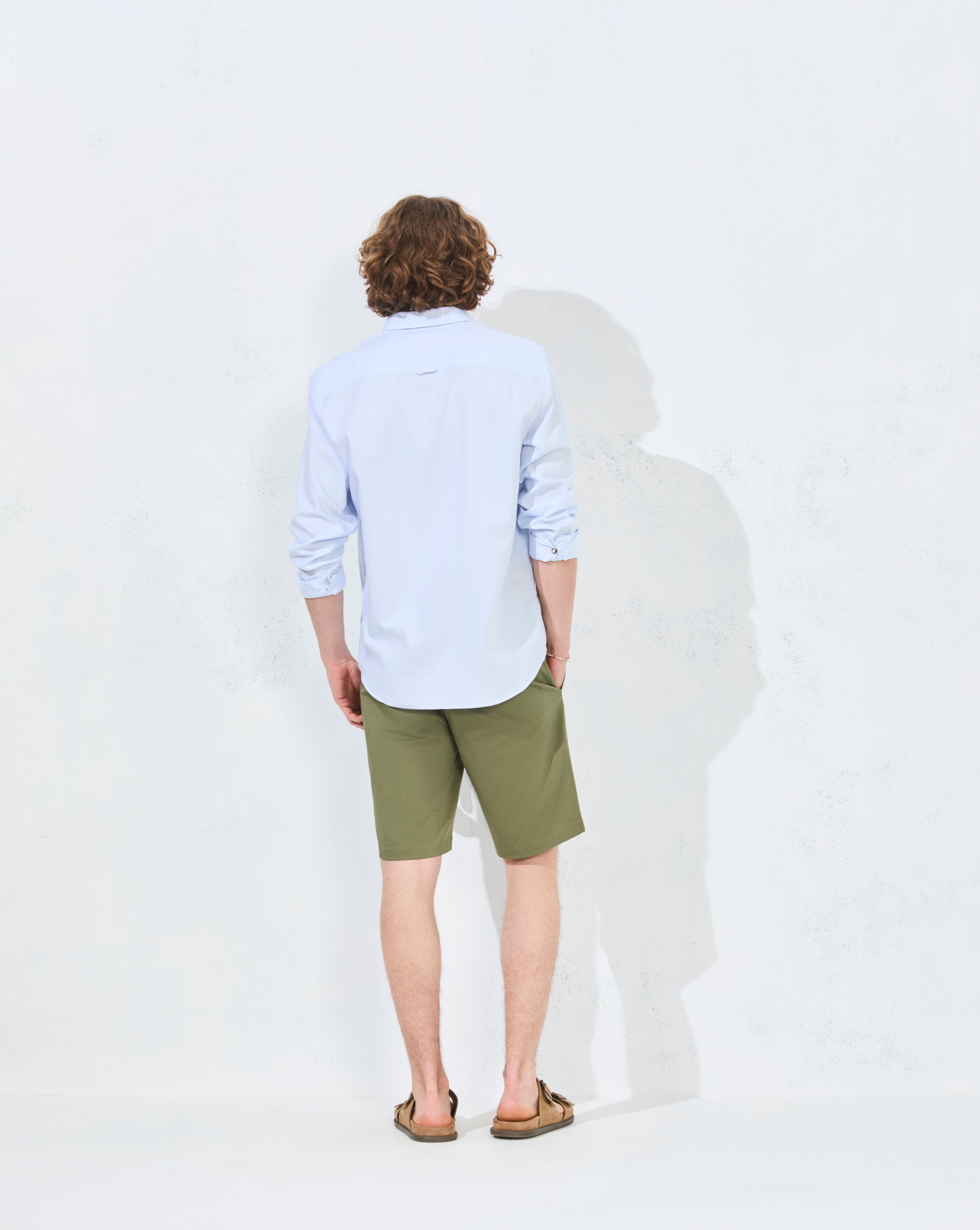 CHEMISE OXFORD BLEU