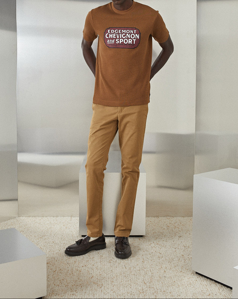 EDGEMONT BROWN T-SHIRT