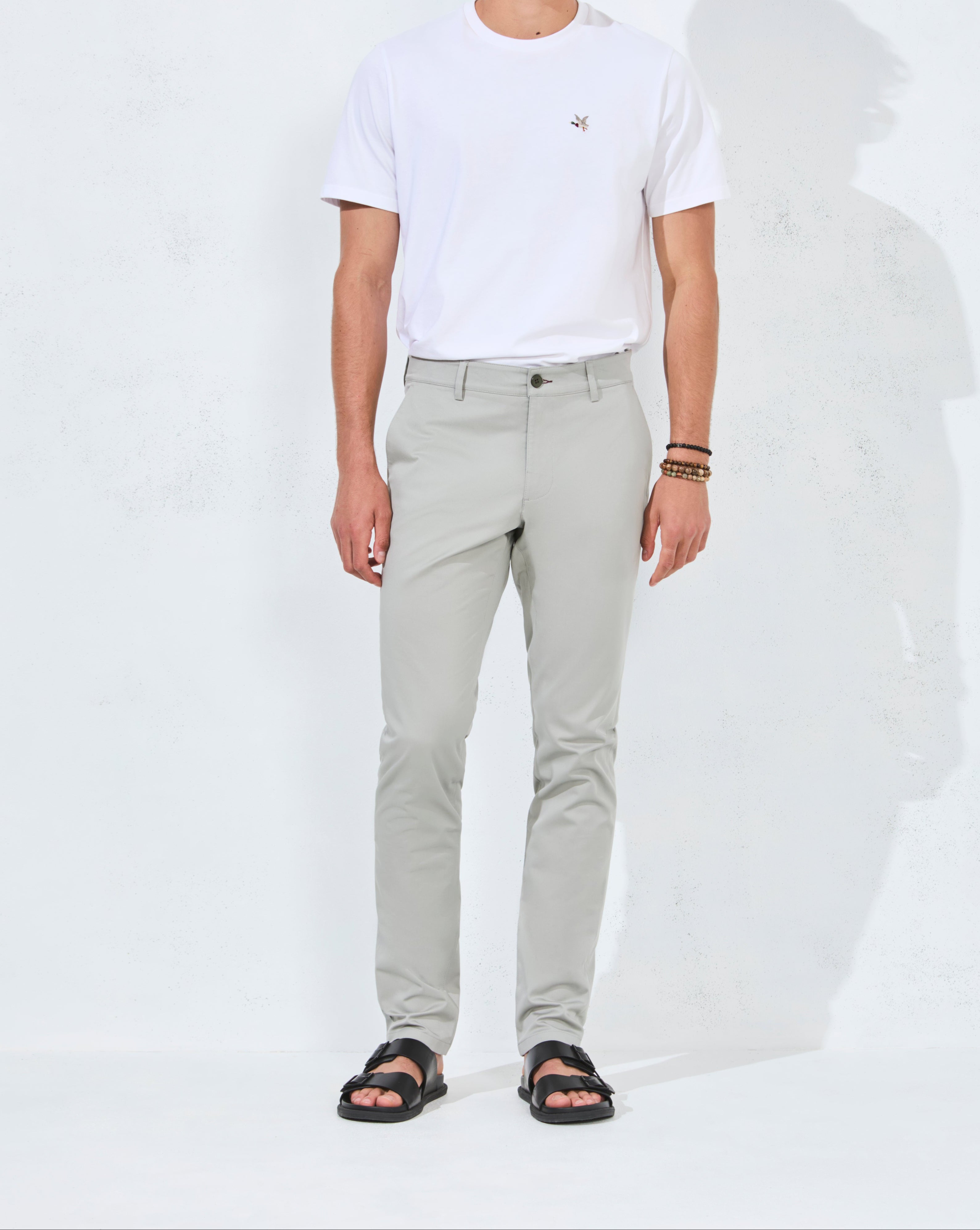 PANTALON CHINO GRIS