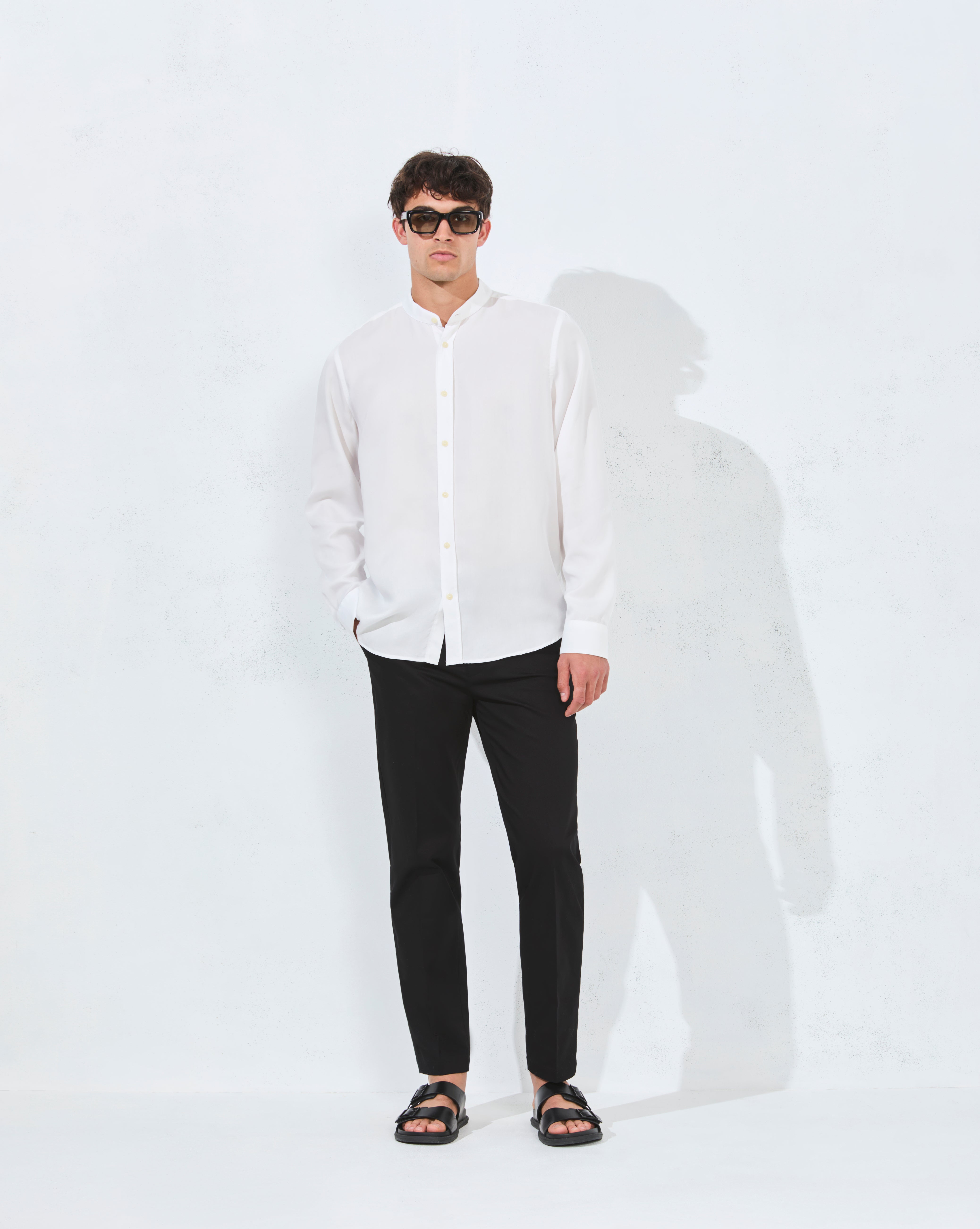 CHEMISE HOUSTON BLANC