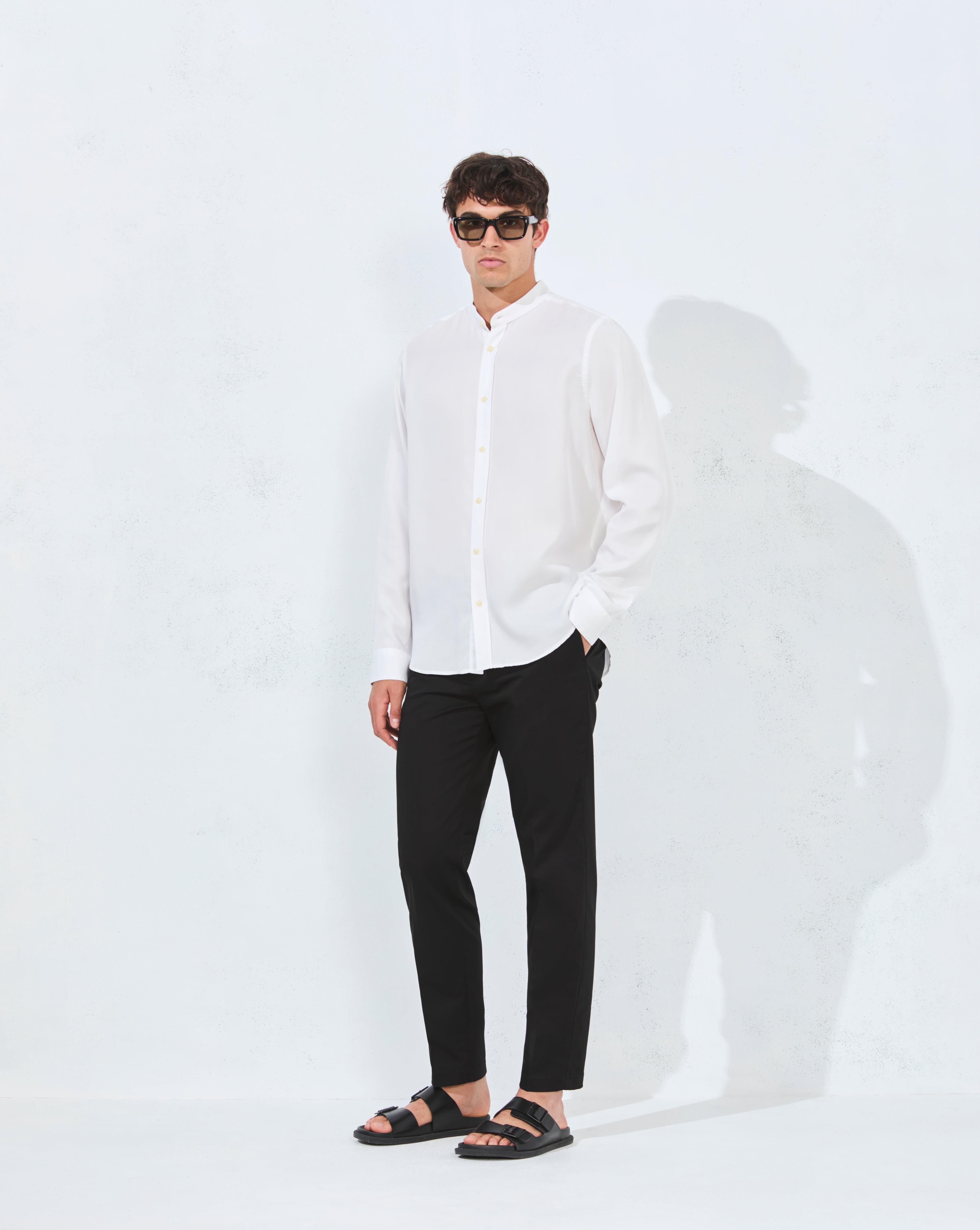 CHEMISE HOUSTON BLANC