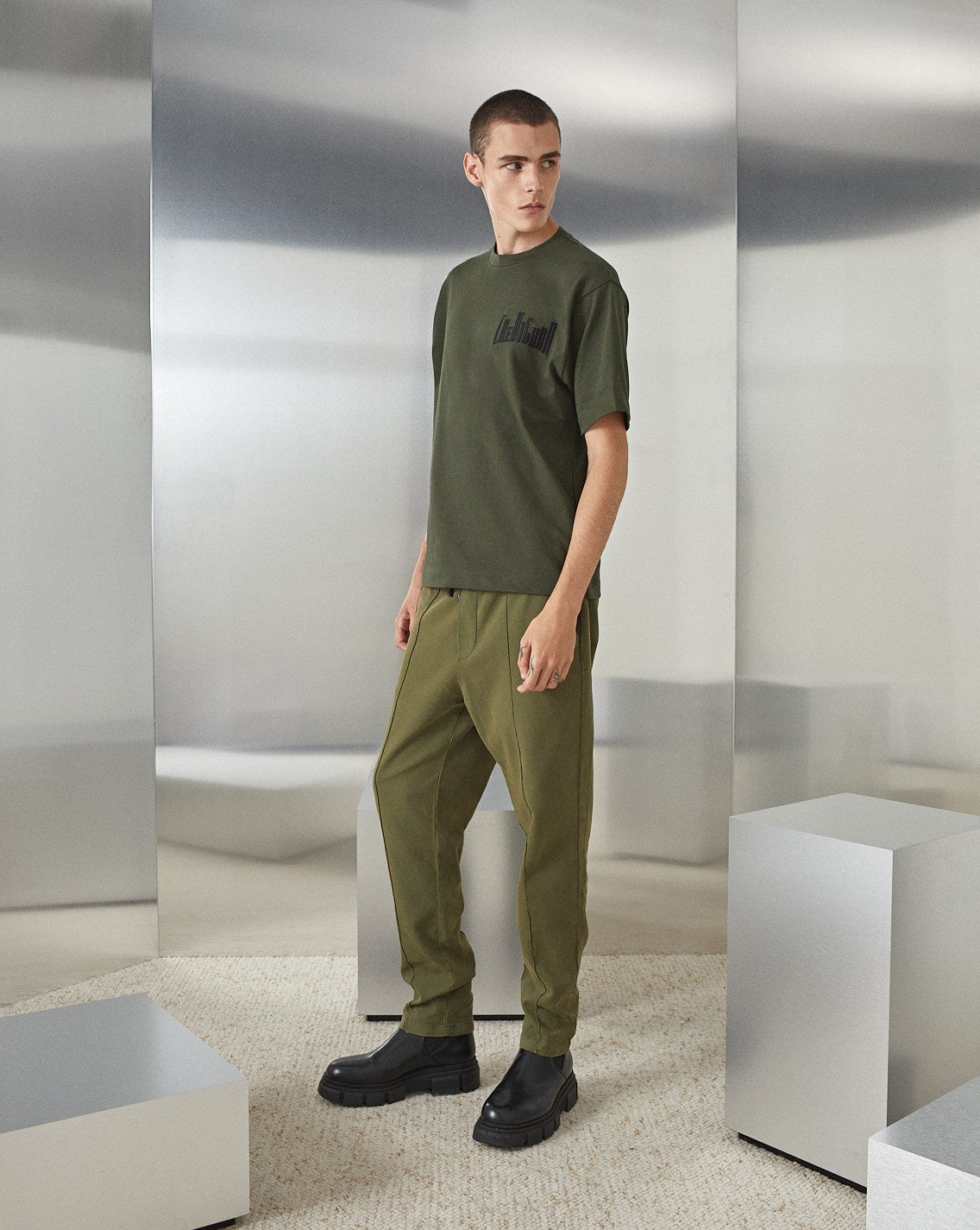 CITY TEE OVERSIZED KHAKI