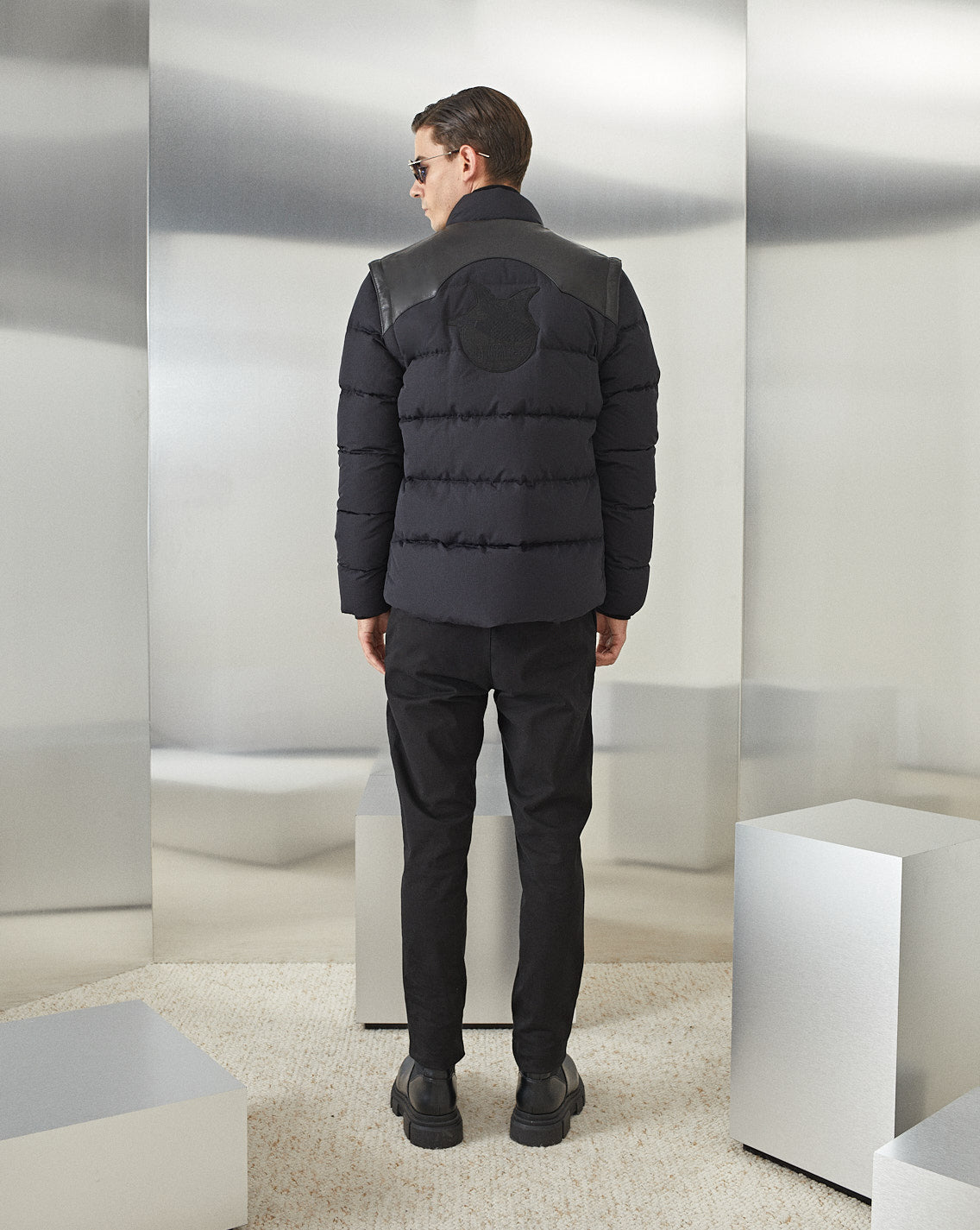 KTOGS BLACK DOWN JACKET