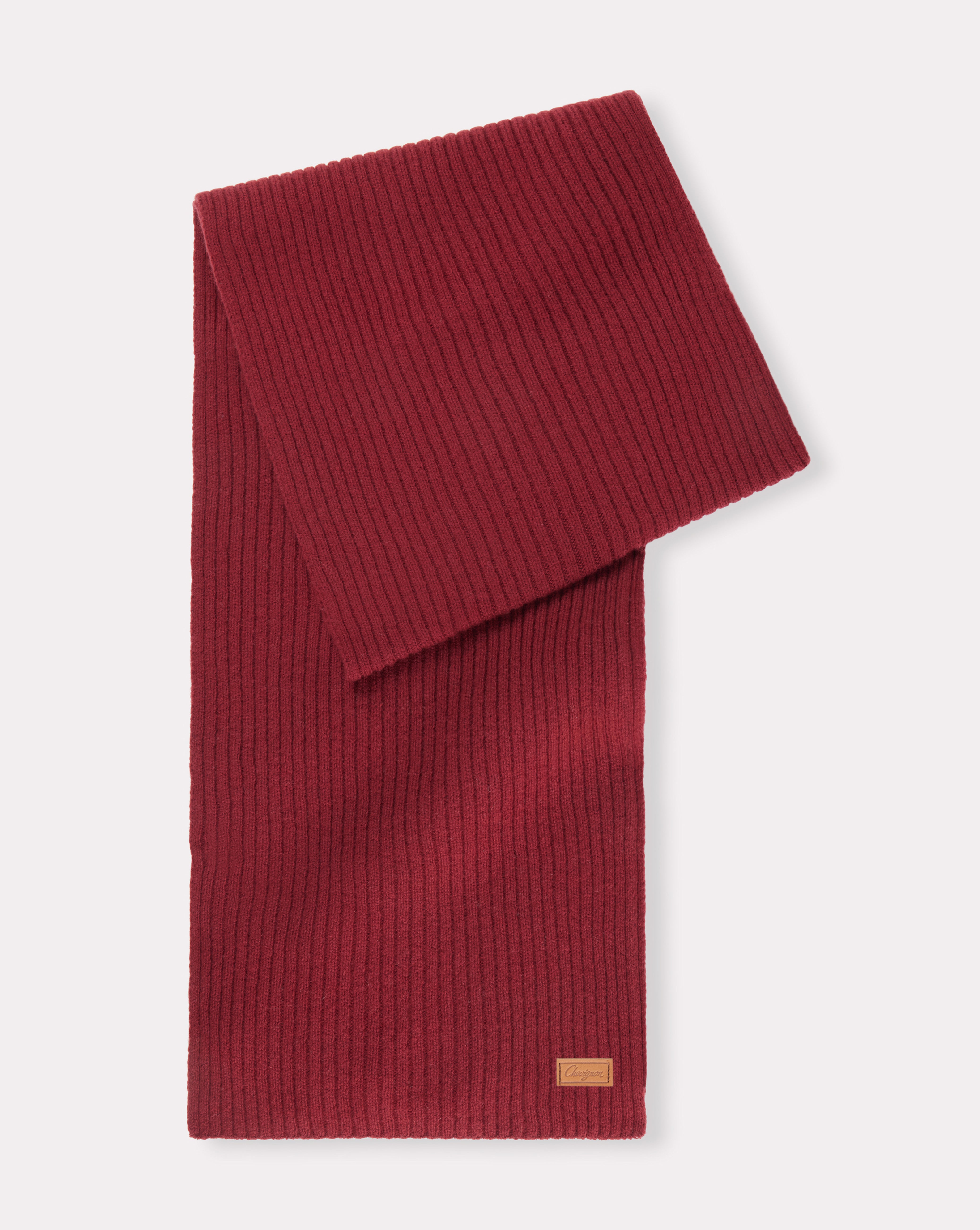 ECHARPE FRENCH SCARF ROUGE