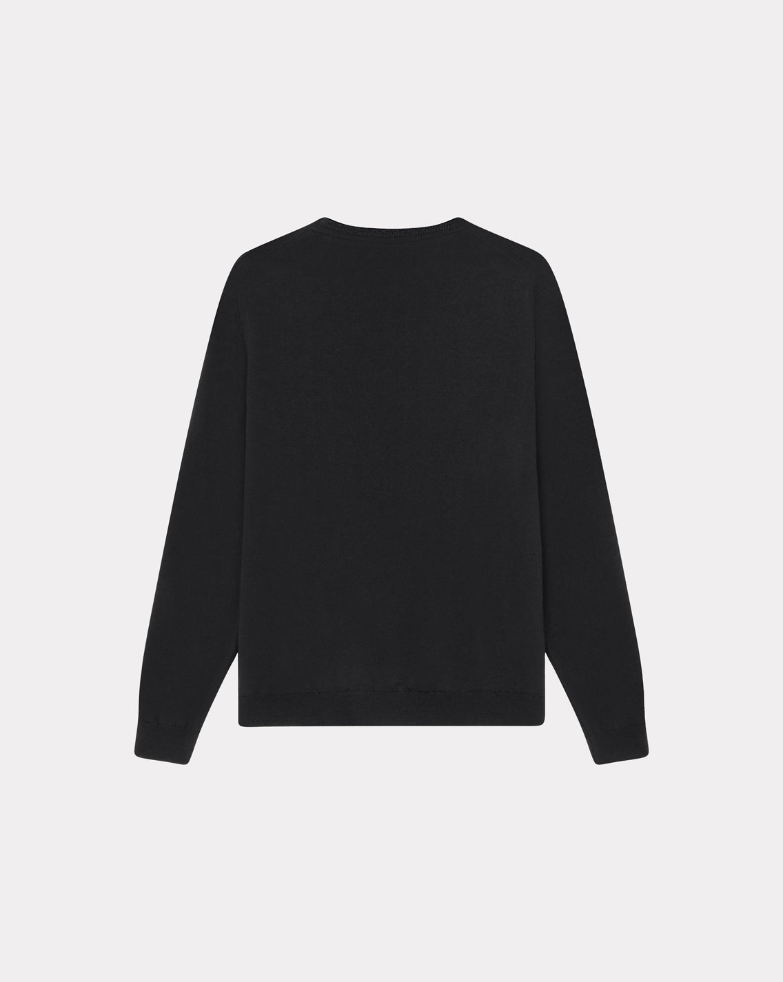 PULL U TOGS EN LAINE MERINOS NOIR