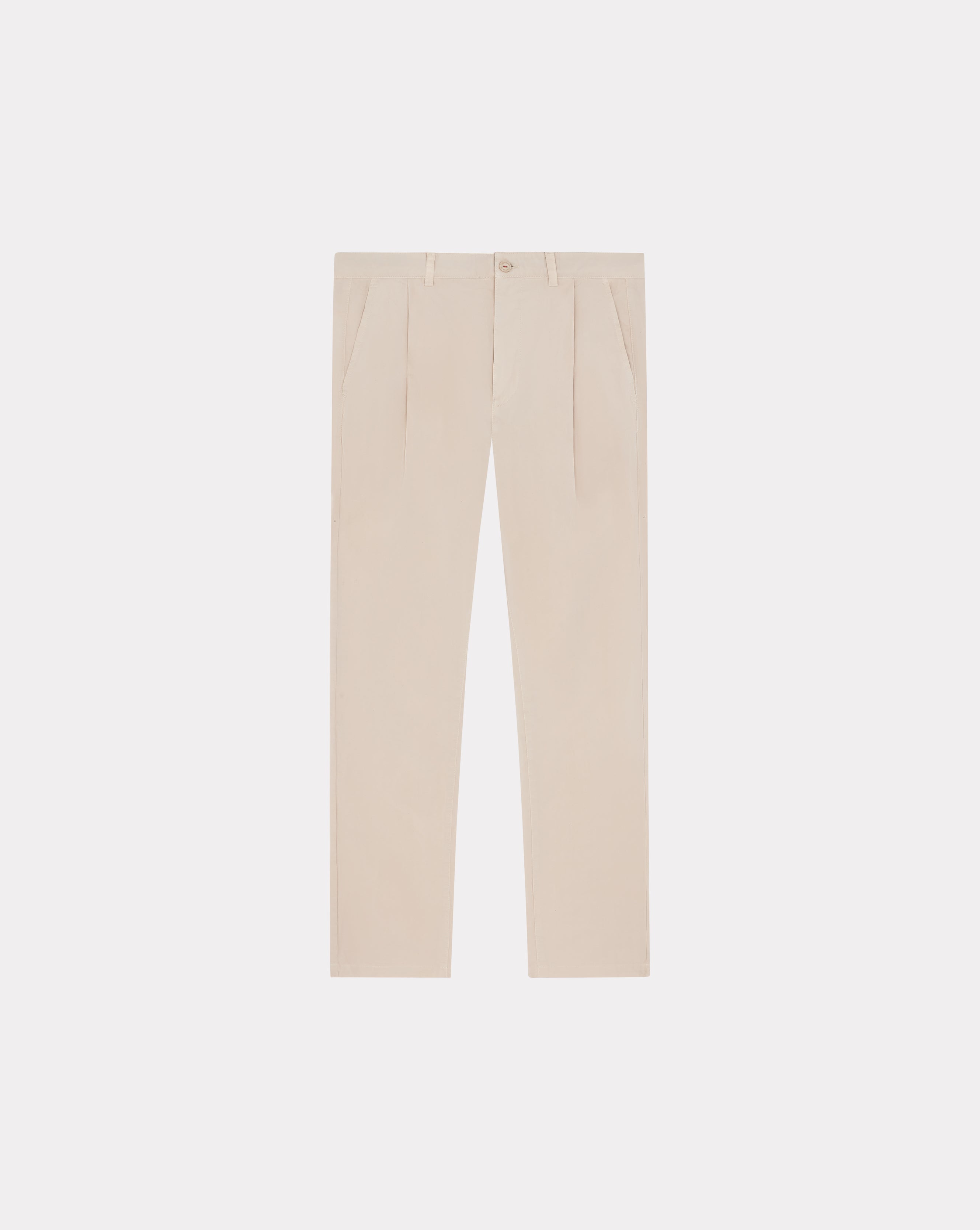 DUCK FOLD IVANA BEIGE TROUSERS